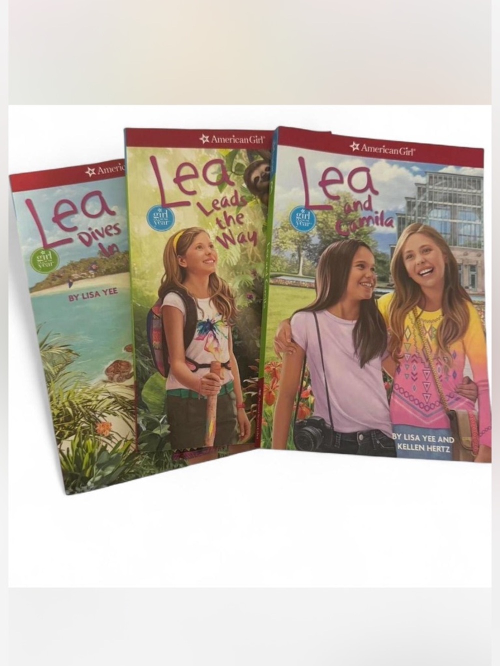 NWOT American Girl- Lea Girl of the Year Book Bundle